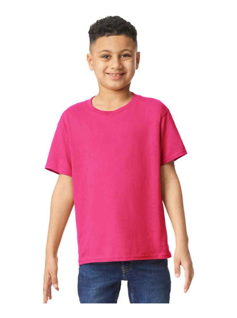 Gildan - T-shirt Rose - Kiabi