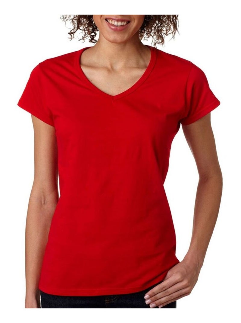 Gildan - T-shirt Rouge clair - Kiabi