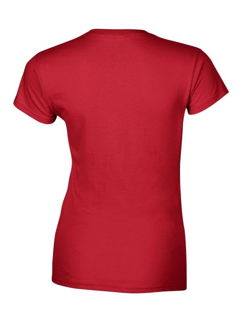 Gildan - T-shirt Rouge - Kiabi