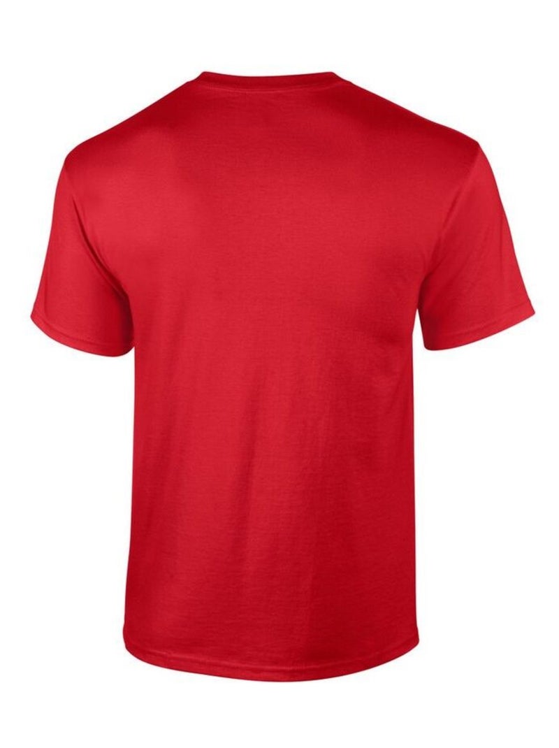 Gildan - T-shirt Rouge - Kiabi