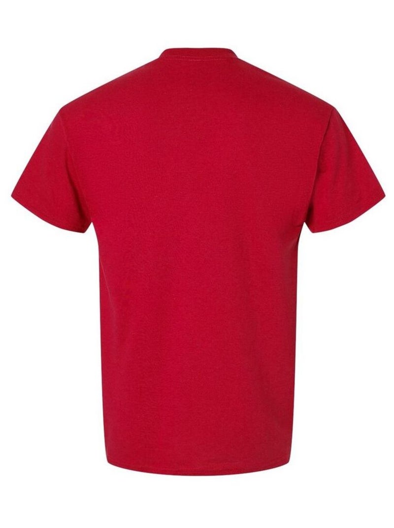Gildan - T-shirt Rouge - Kiabi