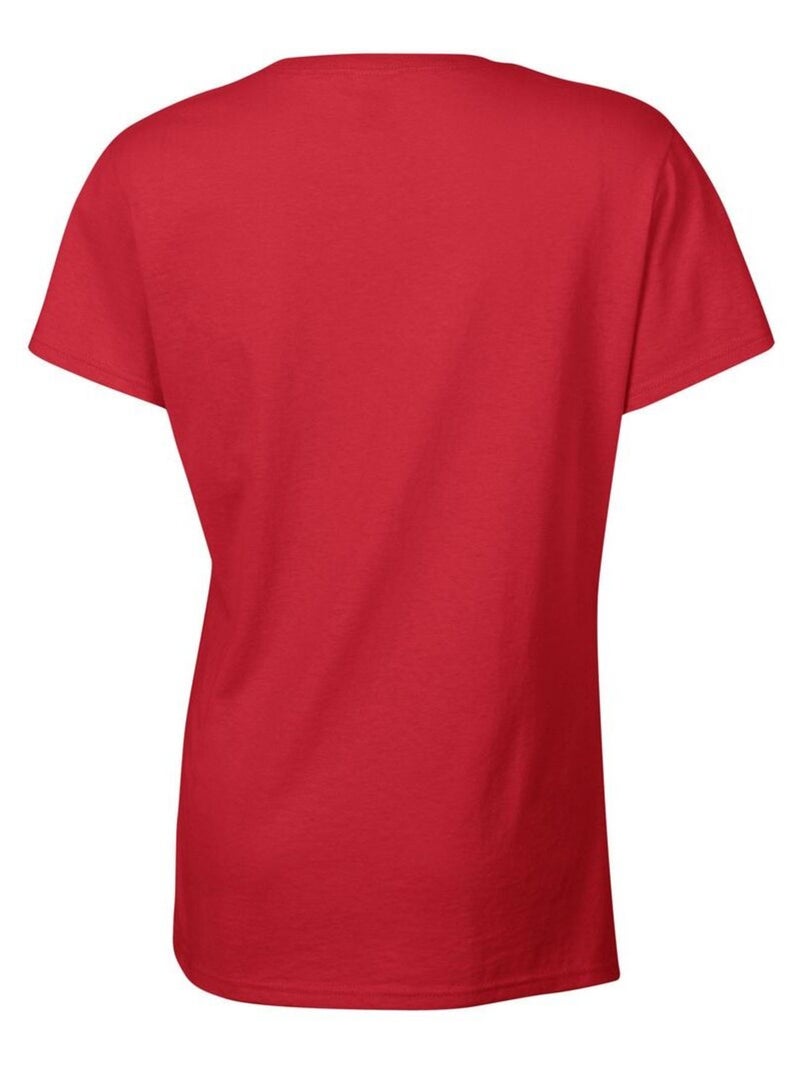 Gildan - T-shirt Rouge - Kiabi