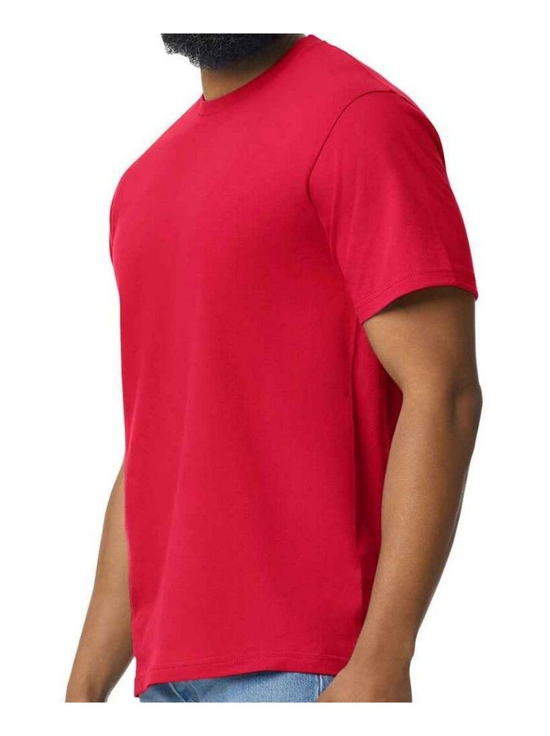 Gildan - T-shirt Rouge - Kiabi