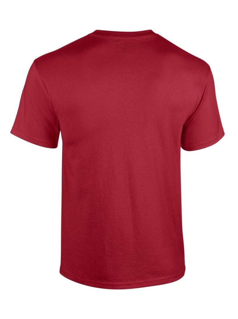 Gildan - T-shirt Rouge foncé - Kiabi