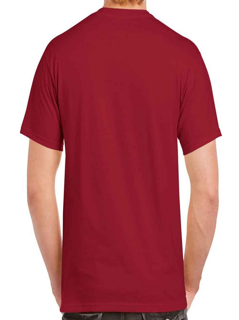 Gildan - T-shirt Rouge foncé - Kiabi