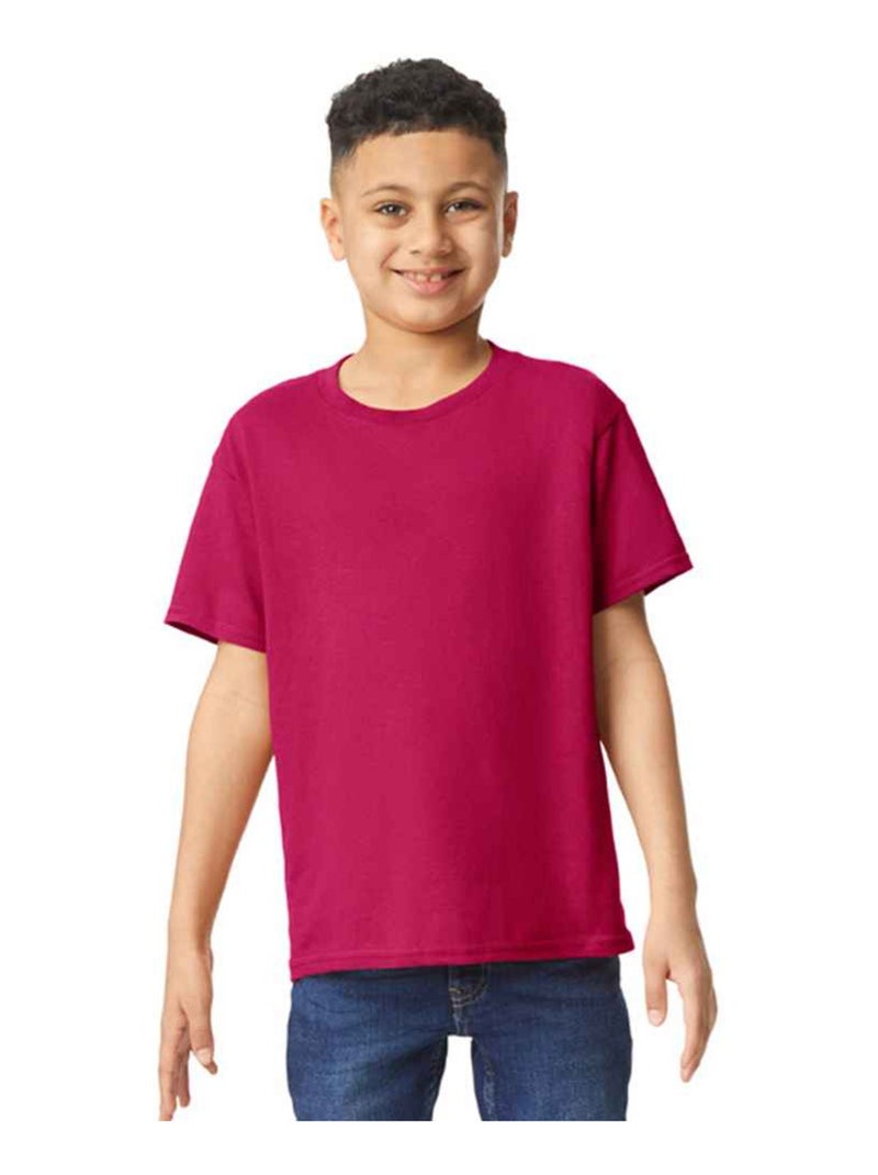 Gildan - T-shirt Rouge foncé - Kiabi