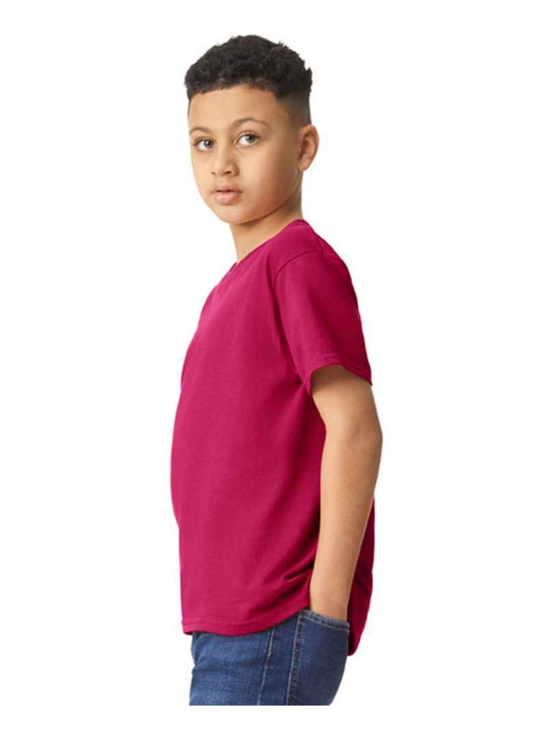 Gildan - T-shirt Rouge foncé - Kiabi
