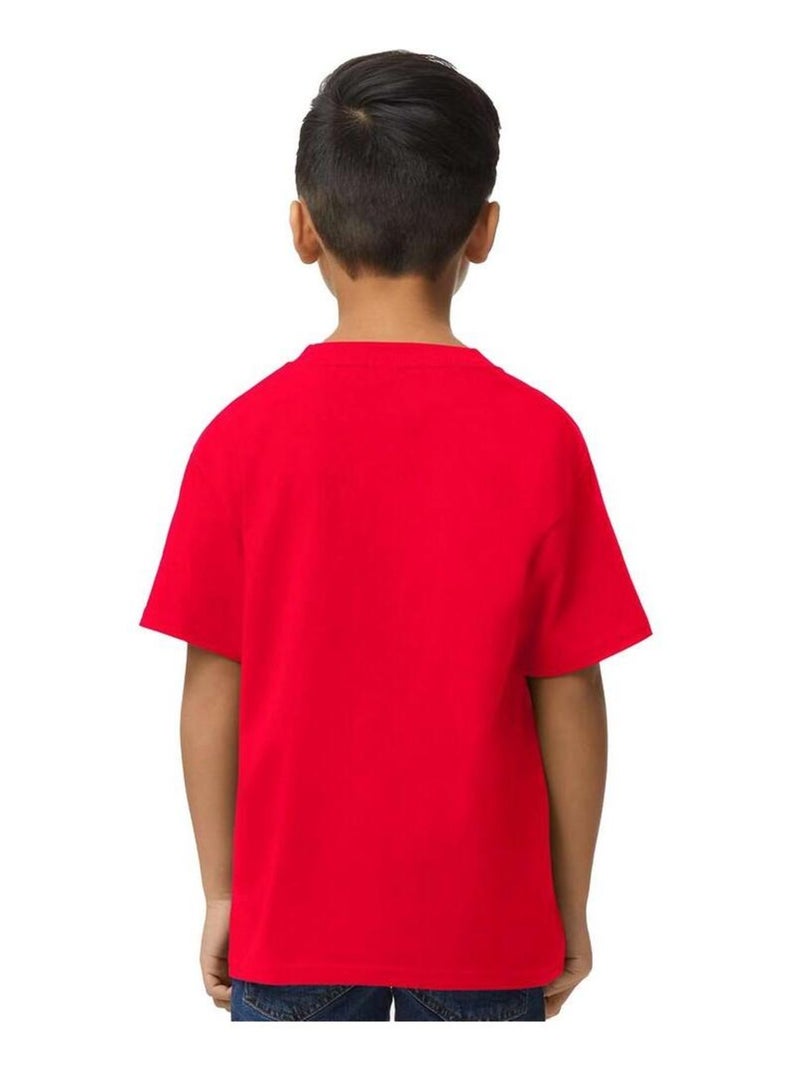 Gildan - T-shirt Rouge - Kiabi