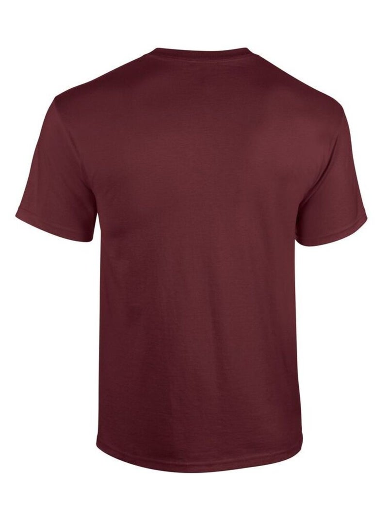 Gildan - T-shirt Rouge pourpre - Kiabi