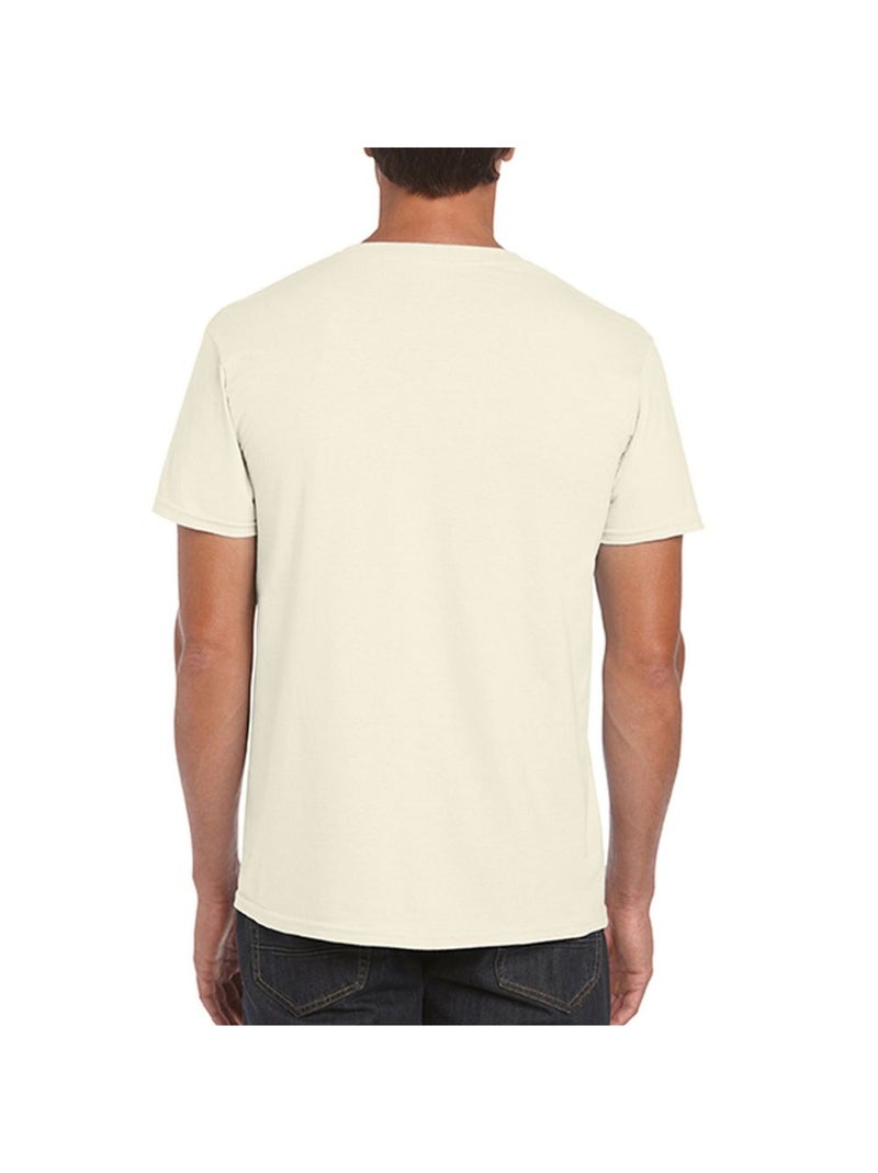 Gildan - T-shirt SOFTSTYLE Blanc Beige - Kiabi