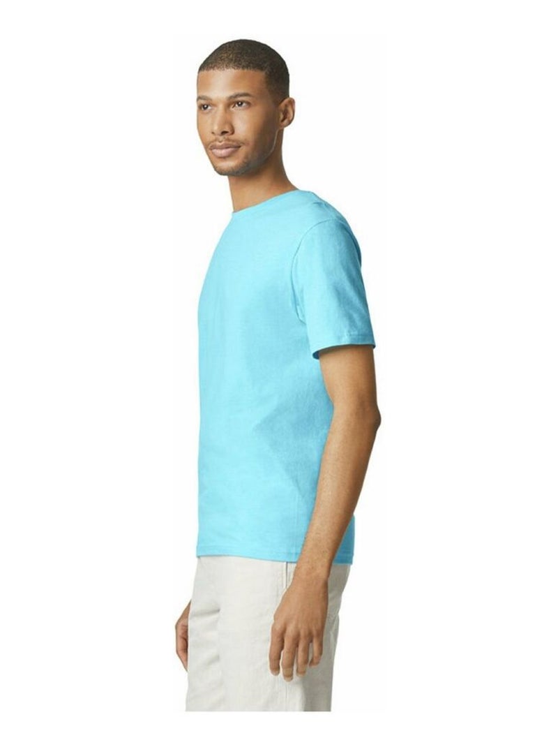 Gildan - T-shirt SOFTSTYLE Bleu ciel - Kiabi