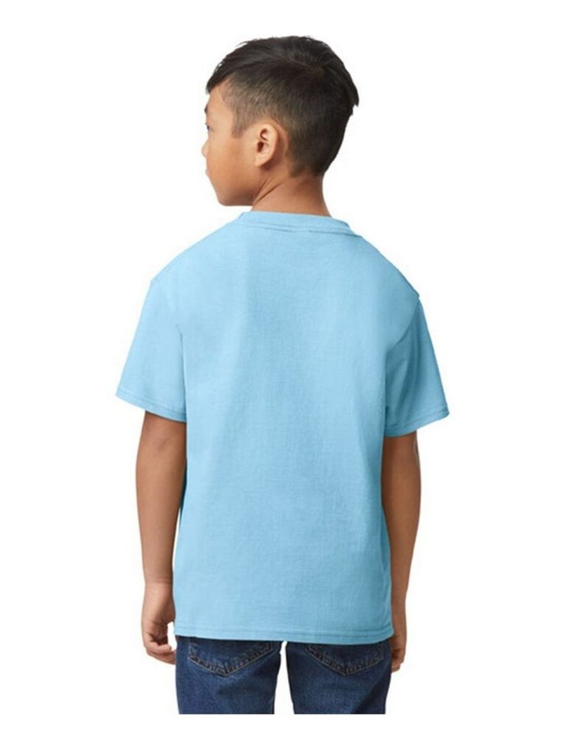 Gildan - T-shirt SOFTSTYLE Bleu clair - Kiabi
