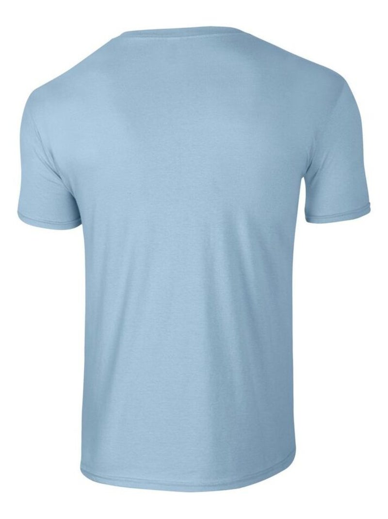 Gildan - T-shirt SOFTSTYLE Bleu clair - Kiabi