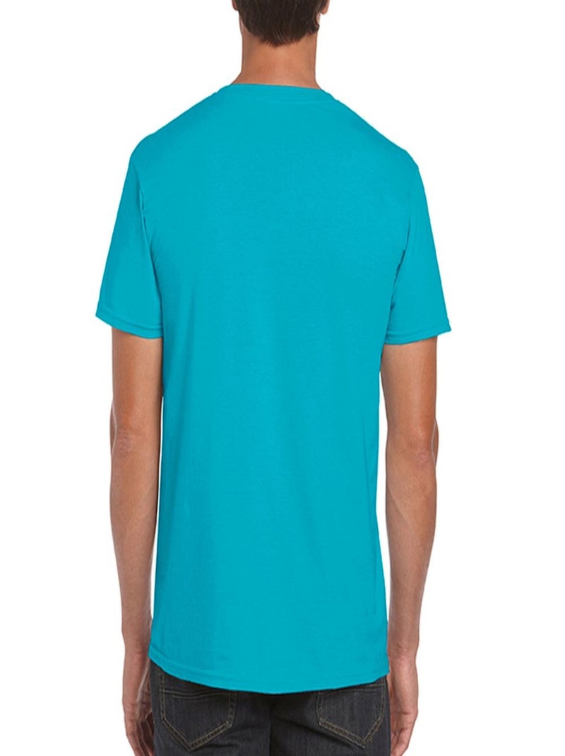 Gildan - T-shirt SOFTSTYLE Bleu - Kiabi