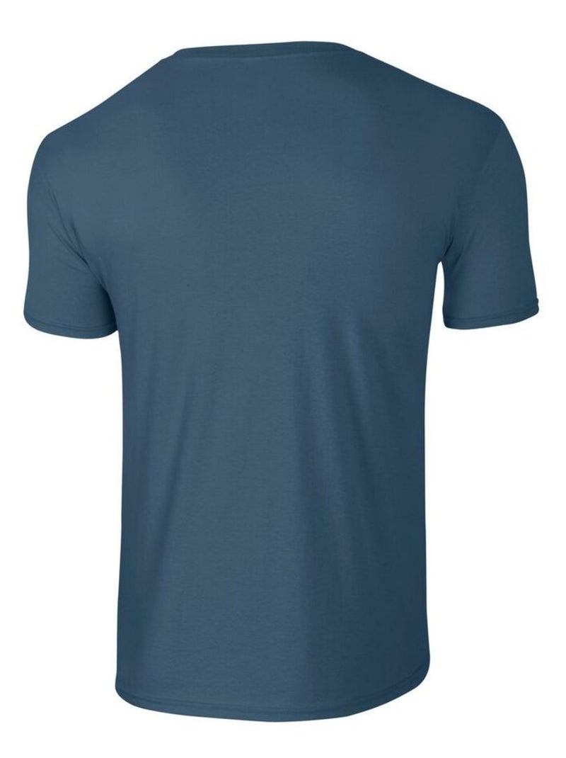 Gildan - T-shirt SOFTSTYLE Bleu foncé - Kiabi