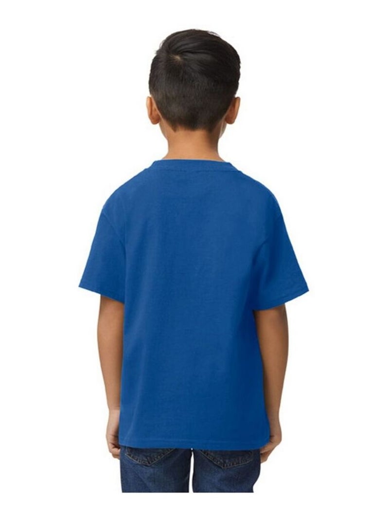 Gildan - T-shirt SOFTSTYLE Bleu roi - Kiabi