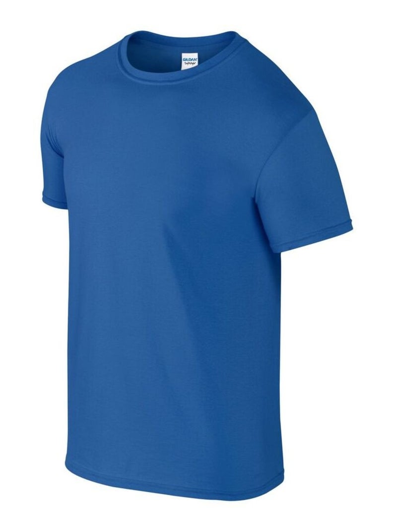 Gildan - T-shirt SOFTSTYLE Bleu roi - Kiabi