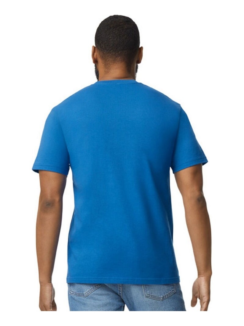 Gildan - T-shirt SOFTSTYLE Bleu roi - Kiabi