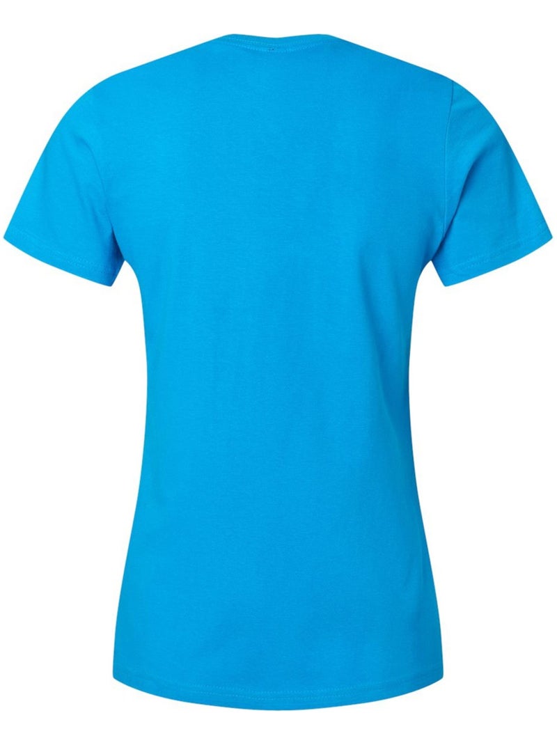 Gildan - T-shirt SOFTSTYLE Bleu saphir - Kiabi