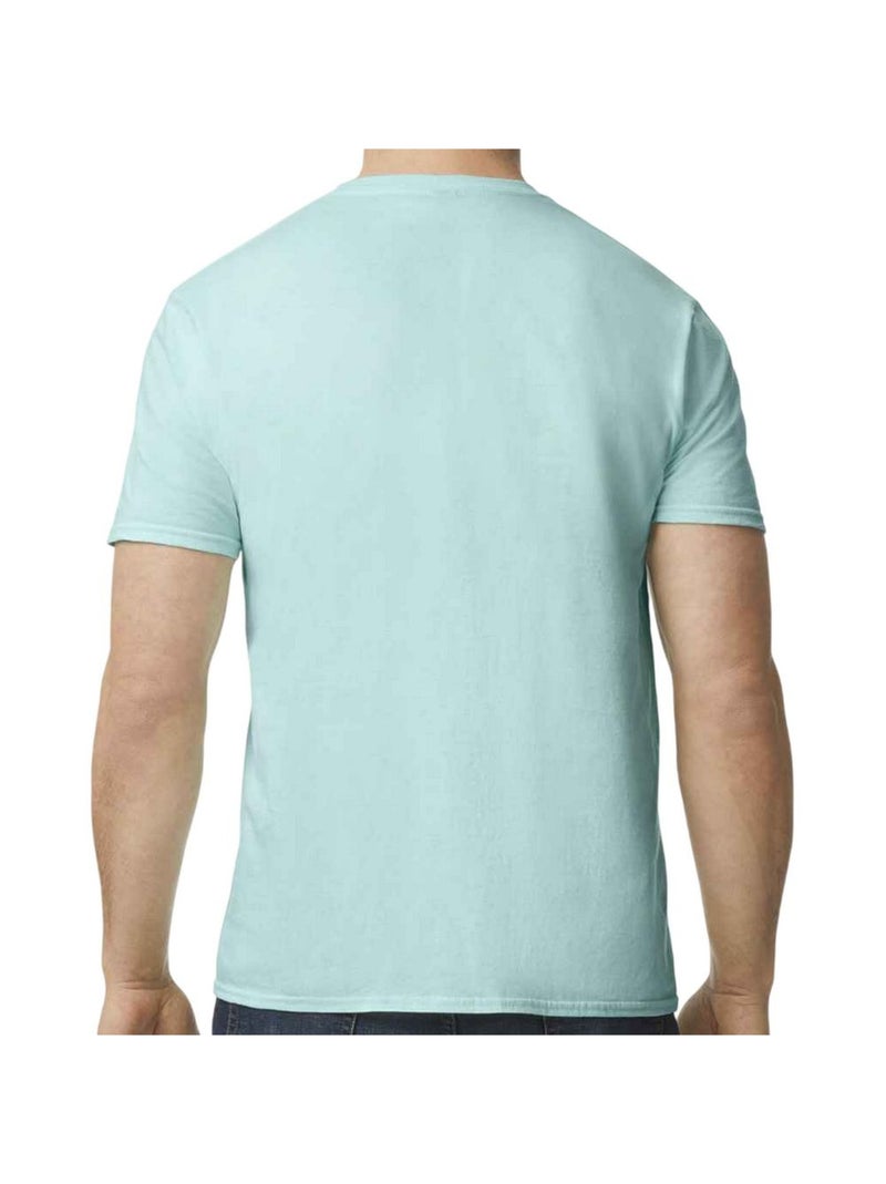 Gildan - T-shirt SOFTSTYLE EZ Bleu aqua - Kiabi