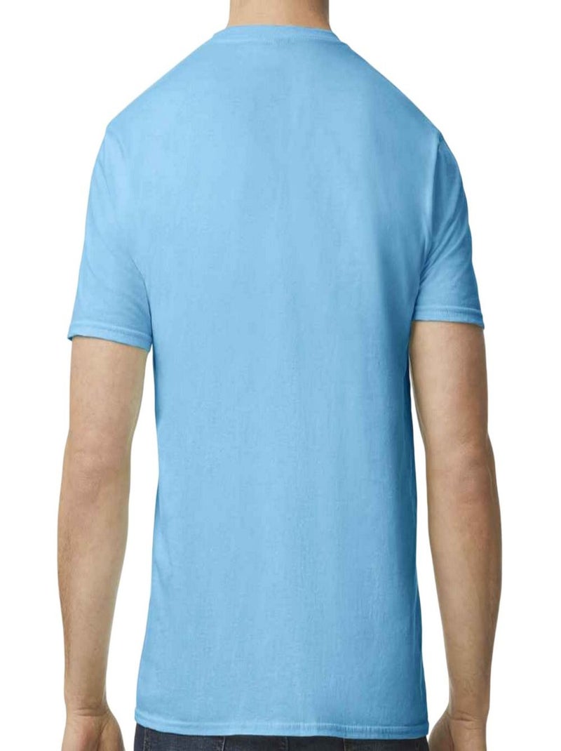 Gildan - T-shirt SOFTSTYLE EZ Bleu clair - Kiabi