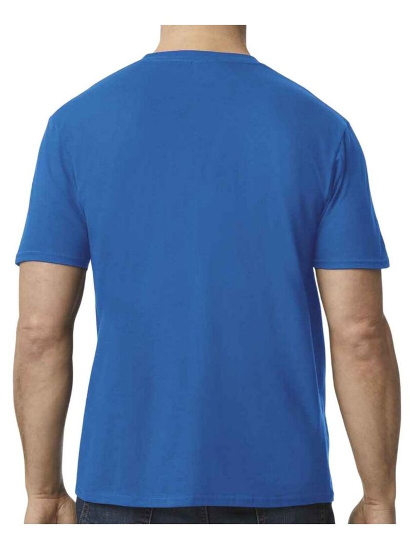 Gildan - T-shirt SOFTSTYLE EZ Bleu roi - Kiabi