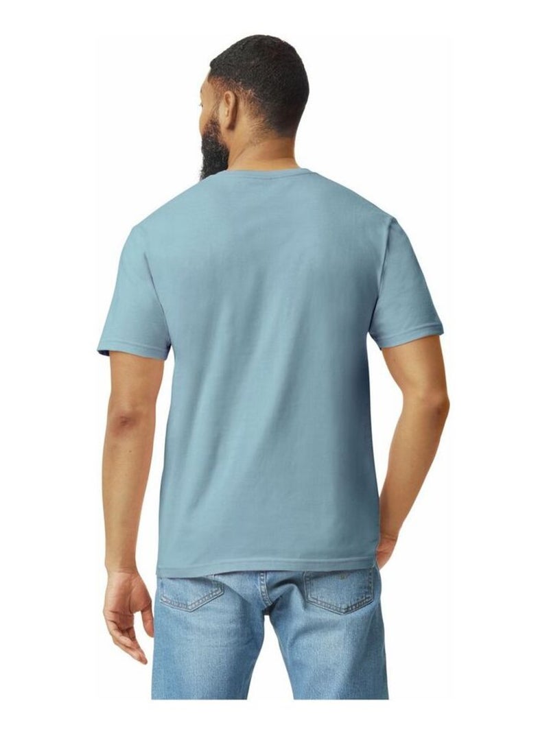 Gildan - T-shirt SOFTSTYLE Gris Bleu - Kiabi