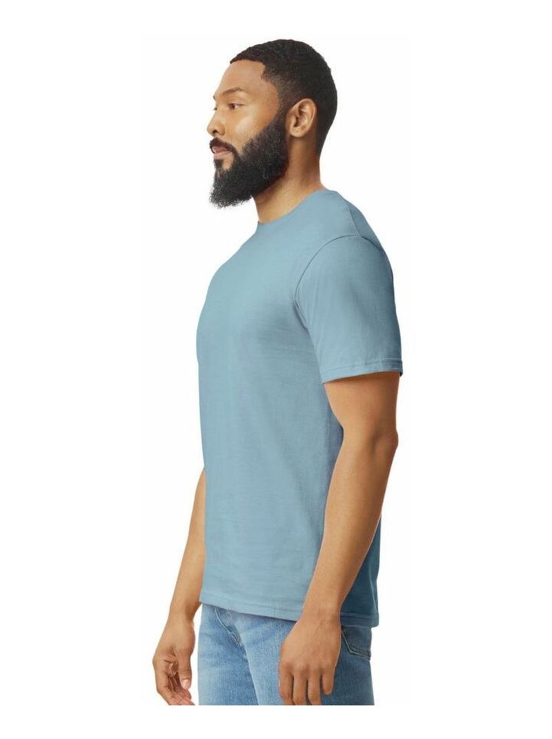 Gildan - T-shirt SOFTSTYLE Gris Bleu - Kiabi