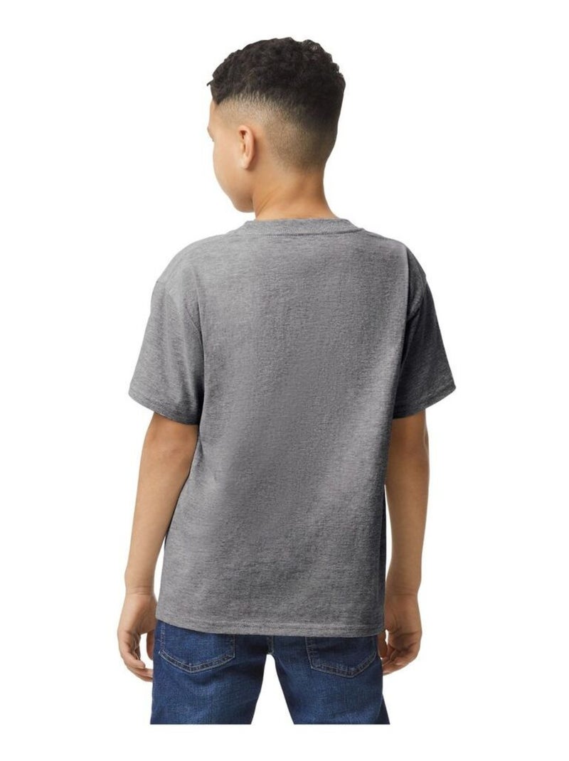 Gildan - T-shirt SOFTSTYLE Gris moyen - Kiabi