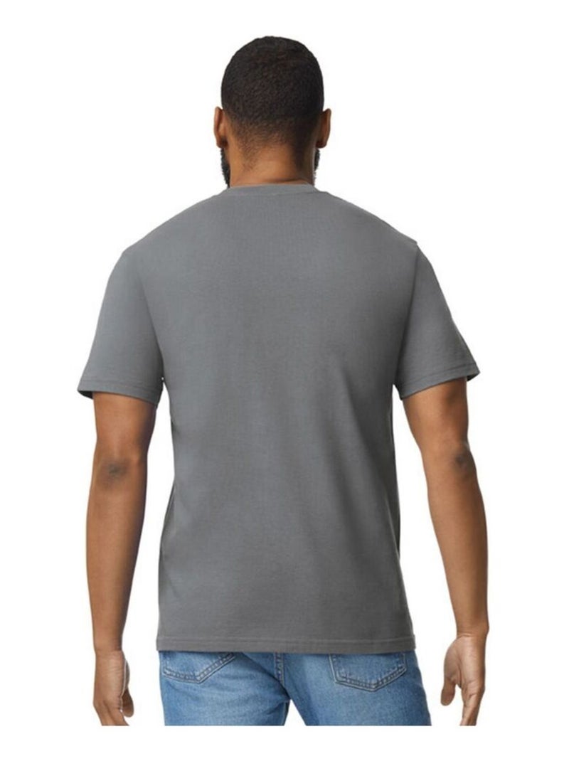 Gildan - T-shirt SOFTSTYLE Gris Noir - Kiabi