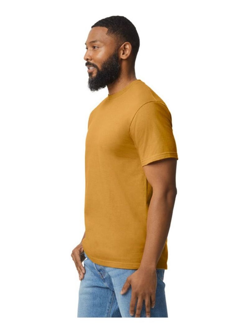 Gildan - T-shirt SOFTSTYLE Moutarde - Kiabi