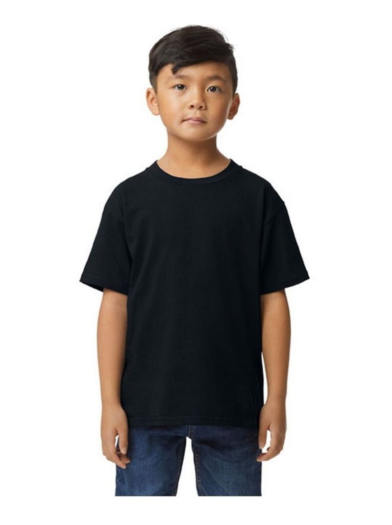 Gildan - T-shirt SOFTSTYLE Noir - Kiabi
