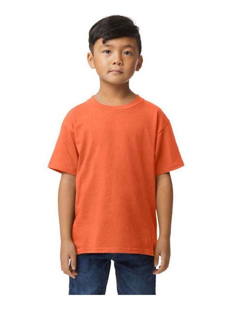 Gildan - T-shirt SOFTSTYLE Orange - Kiabi