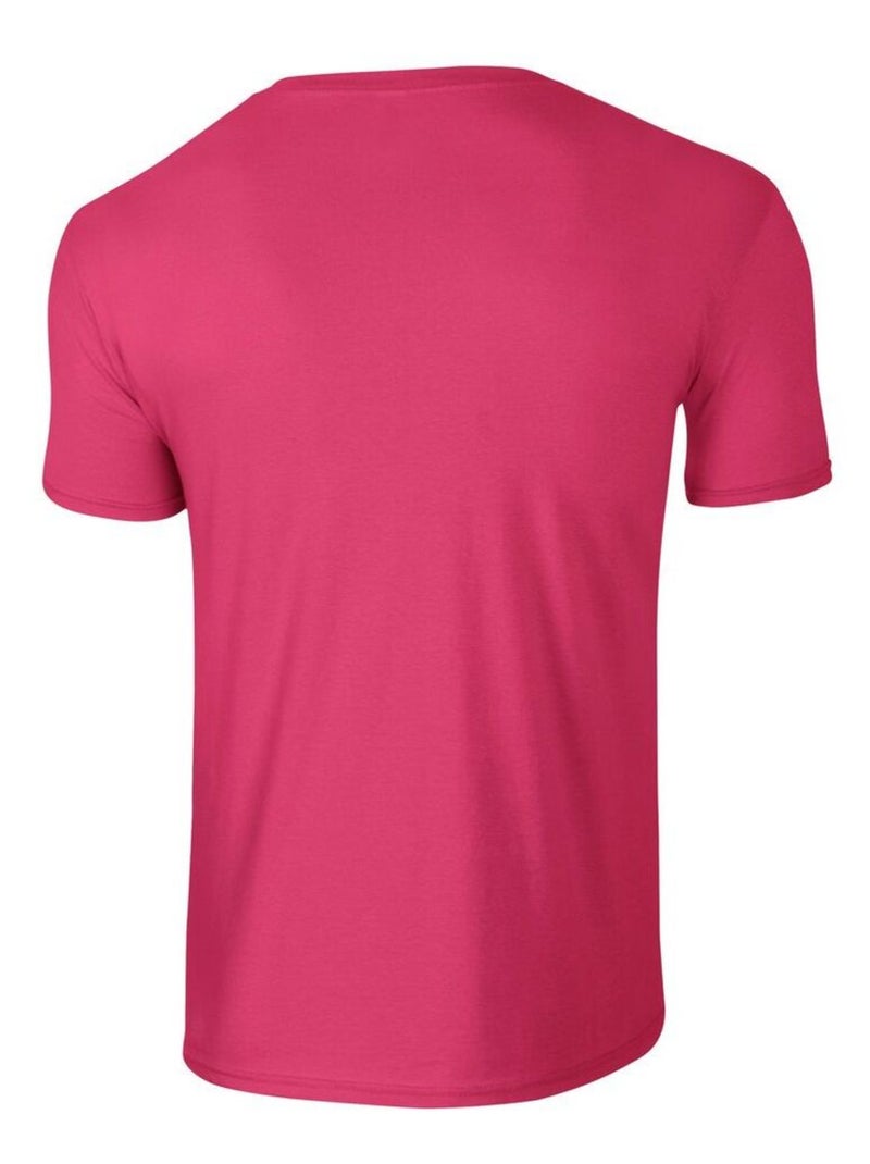 Gildan - T-shirt SOFTSTYLE Rose - Kiabi