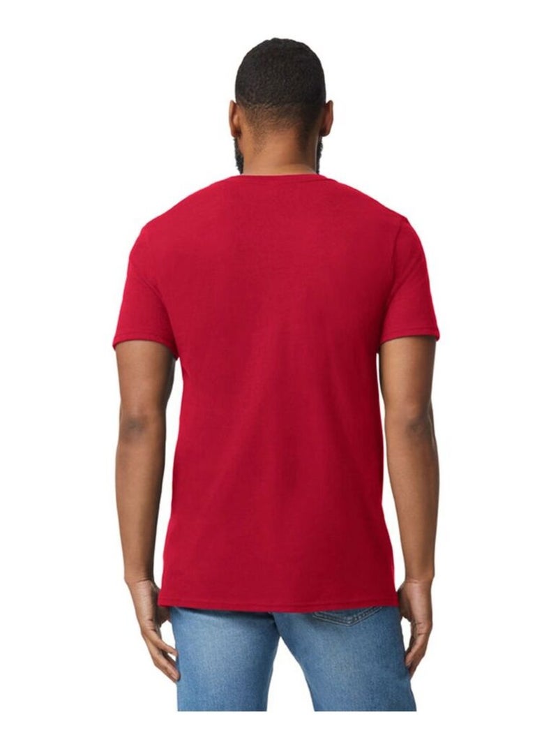 Gildan - T-shirt SOFTSTYLE Rouge clair - Kiabi