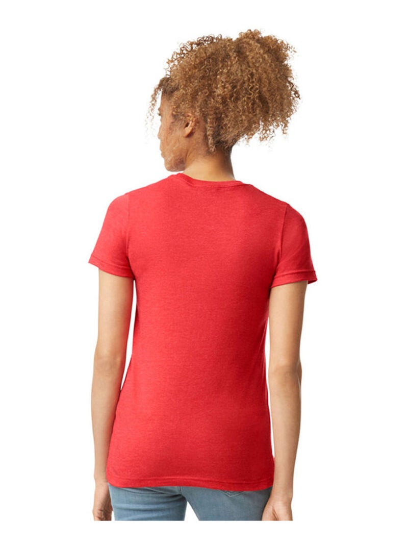 Gildan - T-shirt SOFTSTYLE Rouge - Kiabi