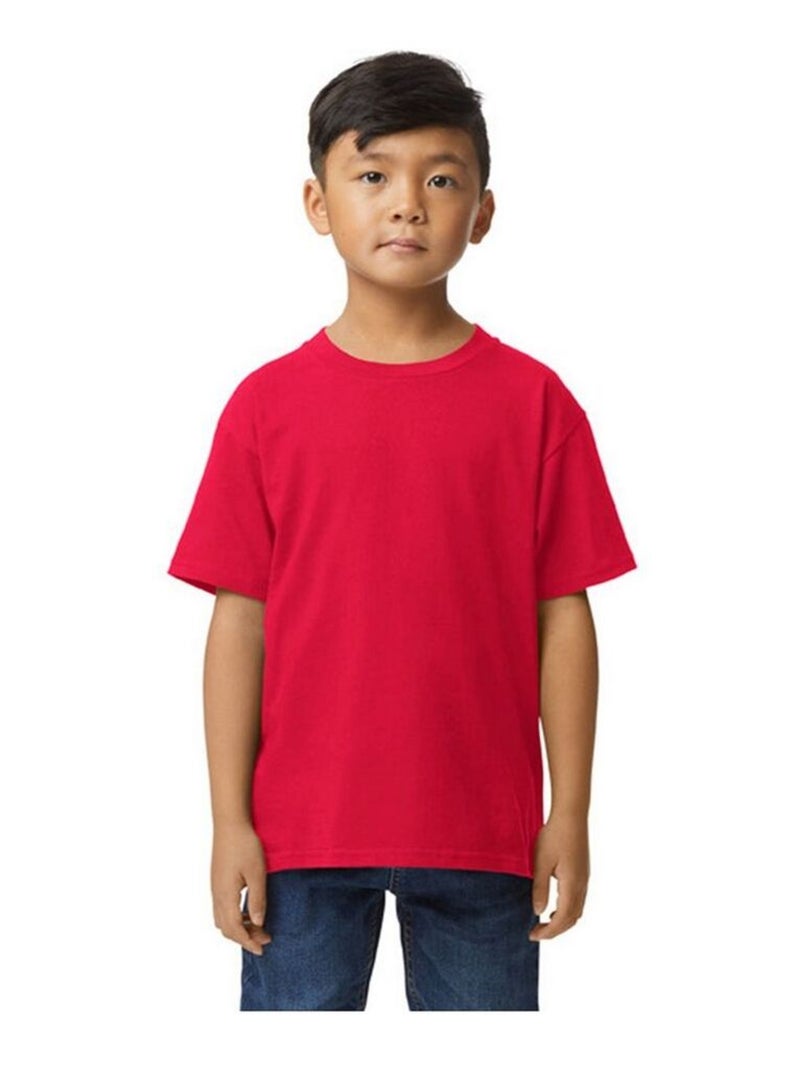 Gildan - T-shirt SOFTSTYLE Rouge - Kiabi