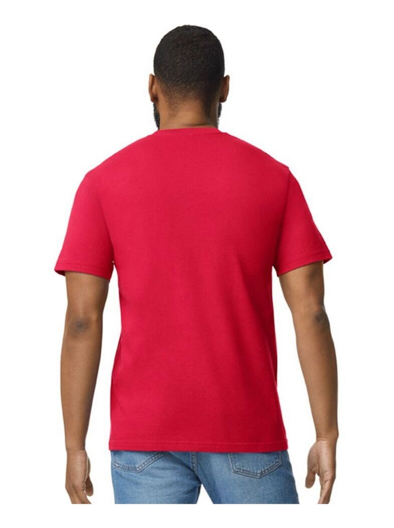 Gildan - T-shirt SOFTSTYLE Rouge - Kiabi