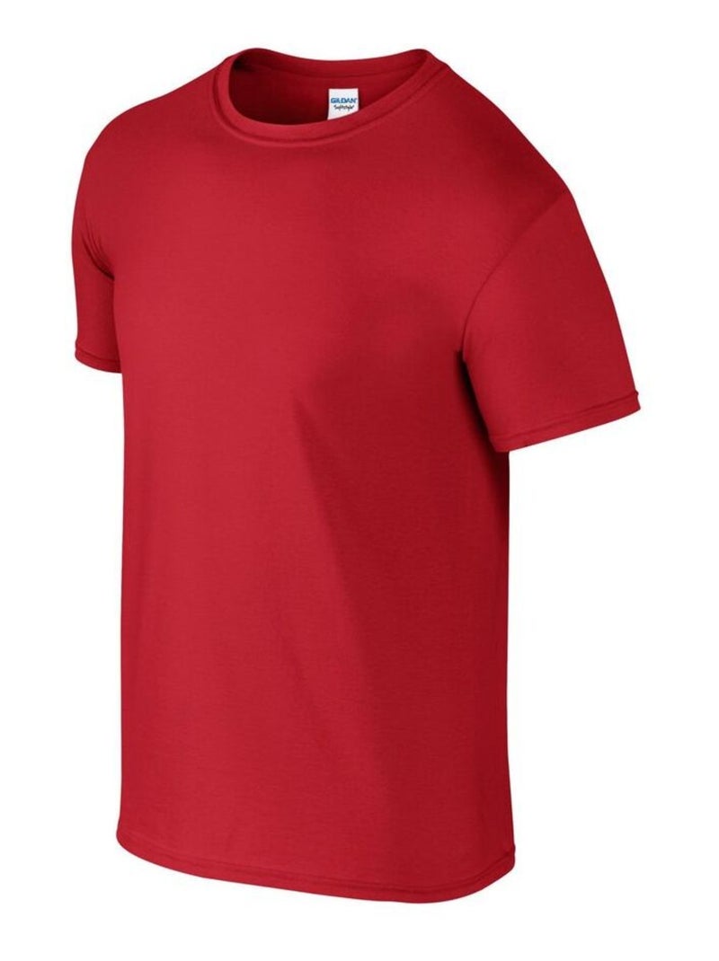 Gildan - T-shirt SOFTSTYLE Rouge - Kiabi