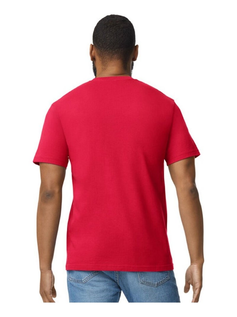 Gildan - T-shirt SOFTSTYLE Rouge - Kiabi