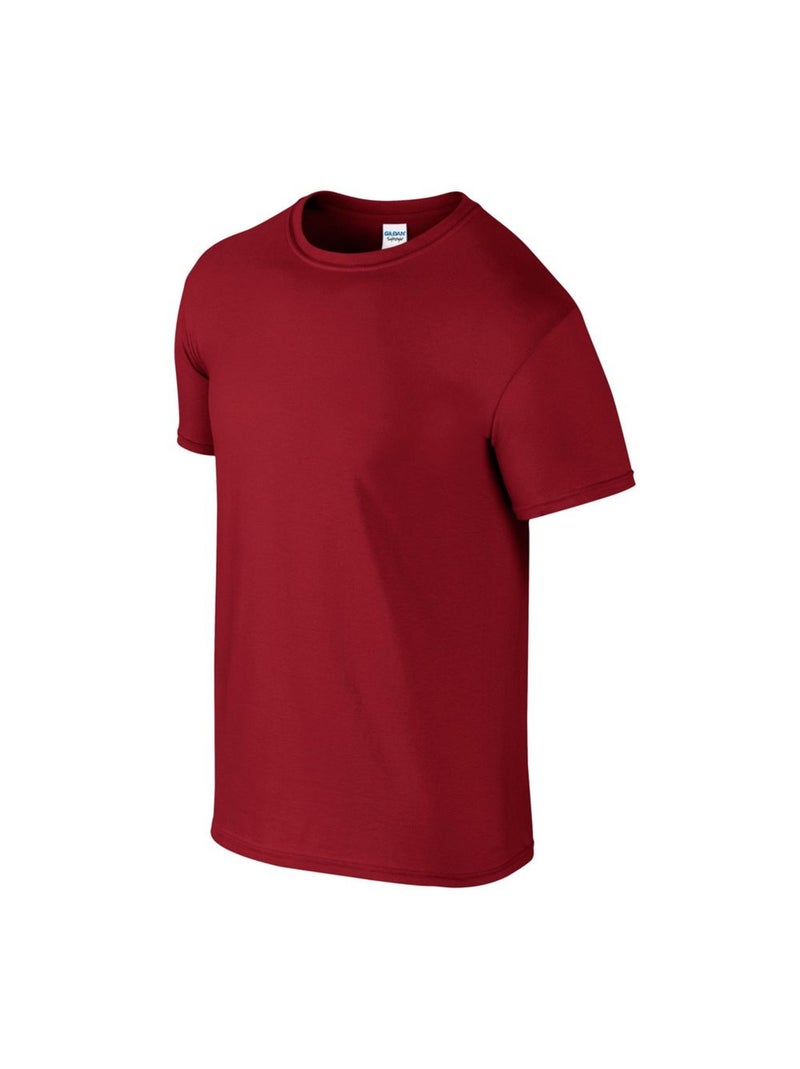 Gildan - T-shirt SOFTSTYLE Rouge foncé - Kiabi