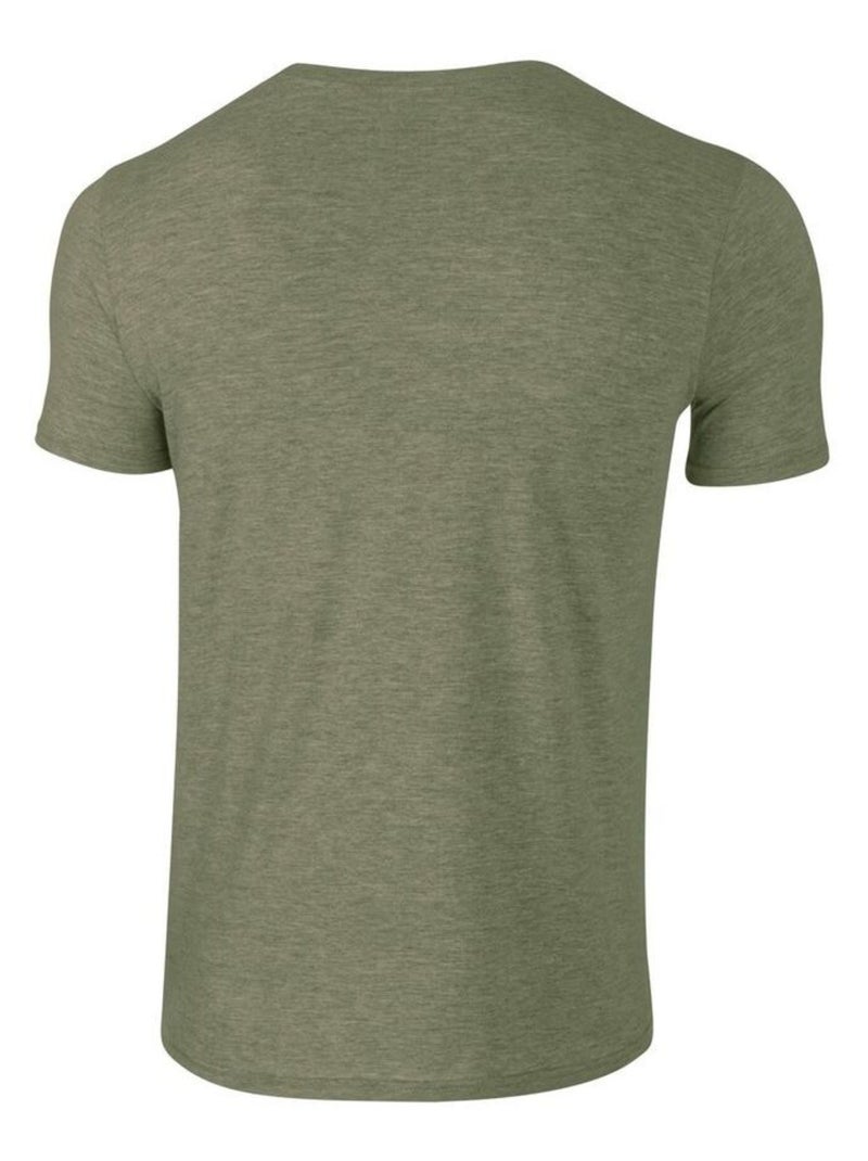 Gildan - T-shirt SOFTSTYLE Vert bouteille - Kiabi