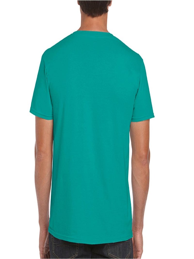Gildan - T-shirt SOFTSTYLE Vert jade - Kiabi