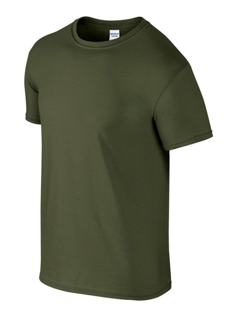 Gildan - T-shirt SOFTSTYLE Vert kaki - Kiabi