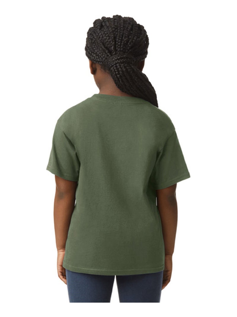 Gildan - T-shirt SOFTSTYLE Vert kaki - Kiabi