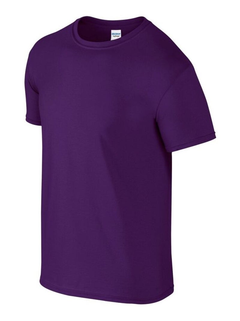 Gildan - T-shirt SOFTSTYLE Violet - Kiabi