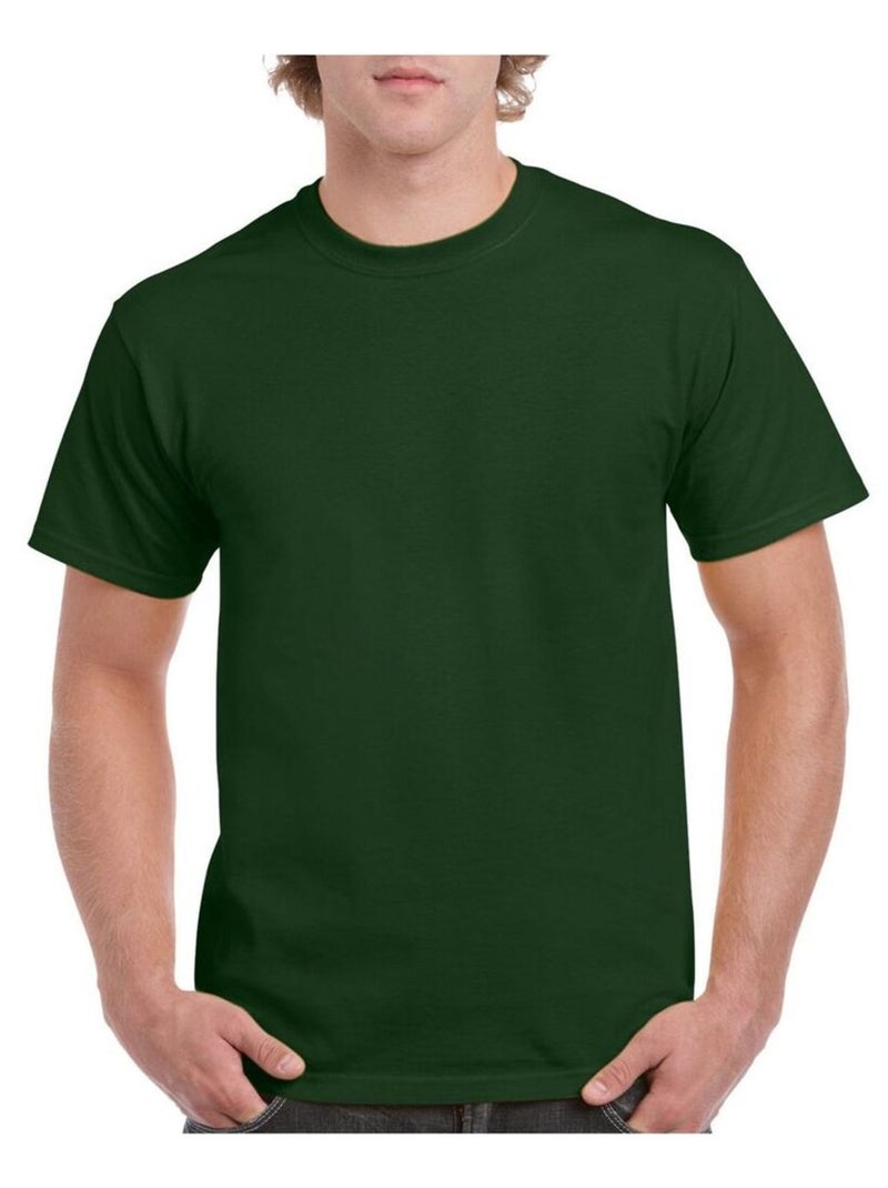 Gildan - T-shirt Vert forêt - Kiabi