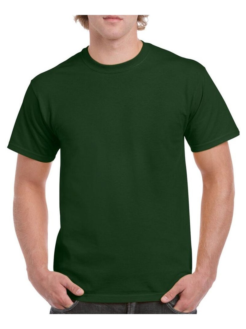Gildan - T-shirt Vert forêt - Kiabi