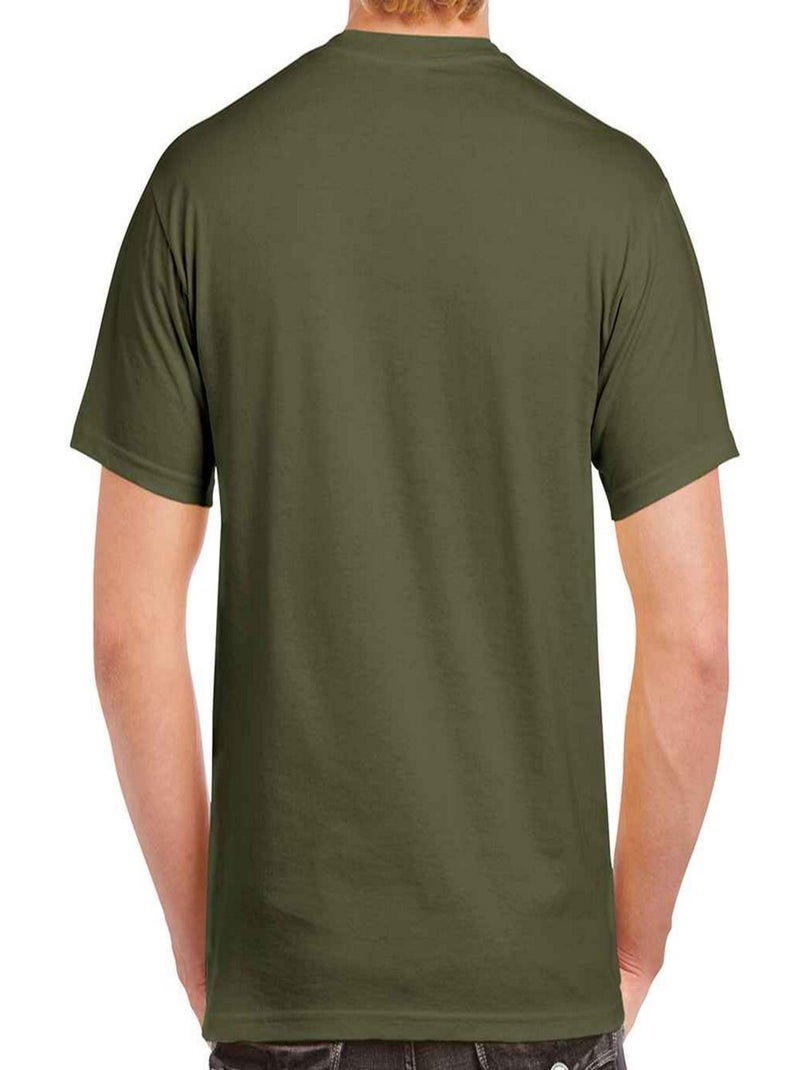 Gildan - T-shirt Vert kaki - Kiabi