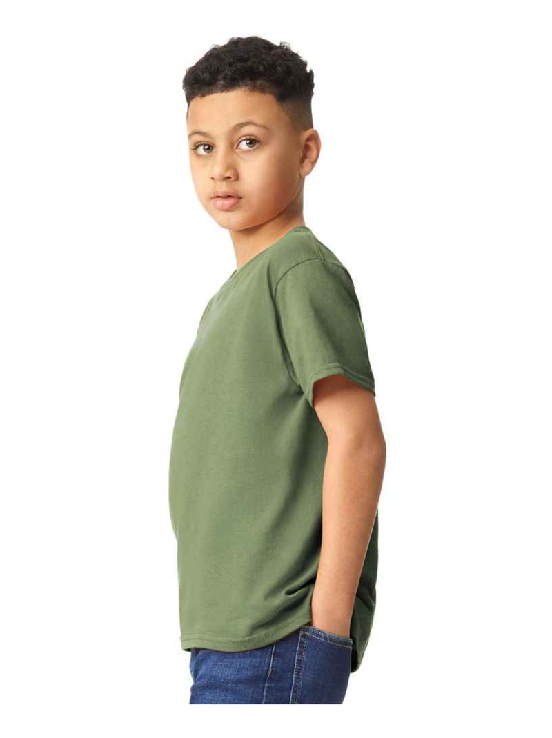 Gildan - T-shirt Vert kaki - Kiabi